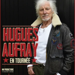 Ultimes dates de concert : HUGUES AUFRAY, à Rennes et Ploemeur !