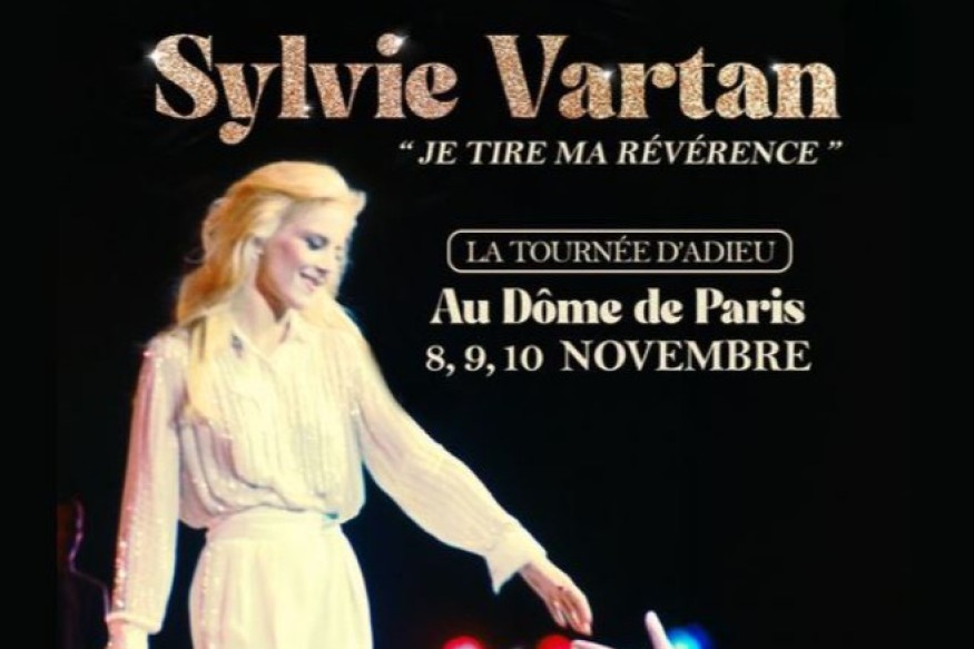 Tournée d'adieu pour Sylvie Vartan